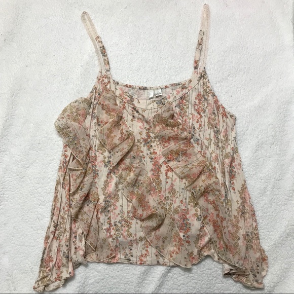 LC Lauren Conrad Tops - 3/$25 Lauren Conrad XL light pink floral tank top